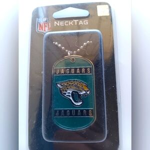 Officially Licensed Neck Tag Dog Tag Necklace JACKSONVILLE JAGUARS